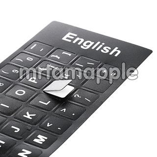 Miếng dán bàn phím Tiếng Anh English (Layout US) dùng cho laptop và máy vi tính để bàn PC