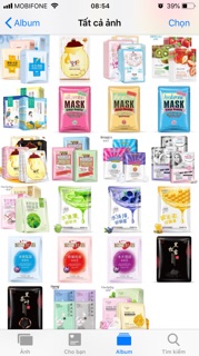 Combo mix 50 miếng mặt nạ NDT dưỡng da