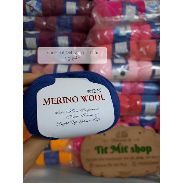 Len lông cừu Merino wool