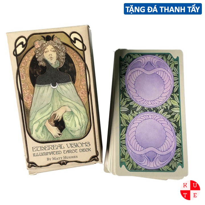 Bài Tarot Ethereal Visions Illuminated 80 Lá Bài Tặng File Tiếng Anh Và Đá Thanh Tẩy C30