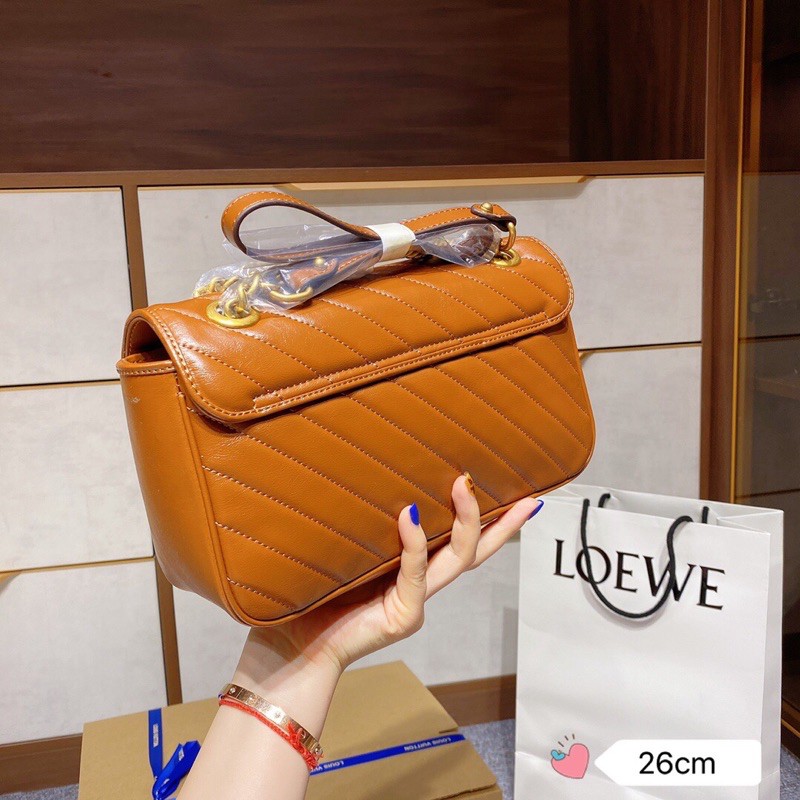 Túi xách Gucci Marmont màu v đồng size 22cm (có sẵn)