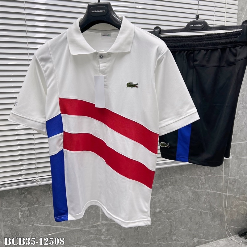Bộ Thể Thao Nam Lacoste Phối Màu - Bộ Lacotes Nam Gai Cao Cấp