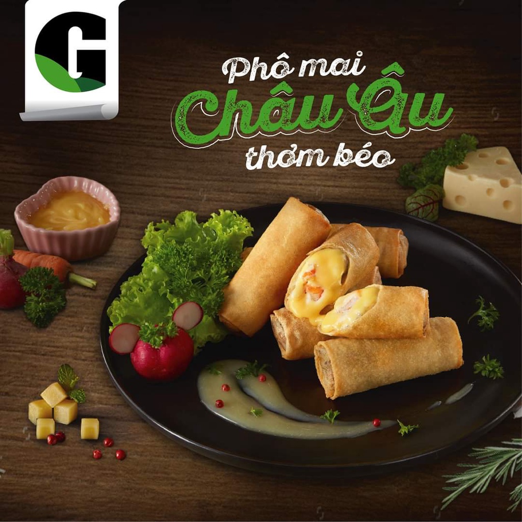 Chả Giò G Kitchen 400g Nhân Thịt Đặc Biệt/ Hải Sản Sốt Phô Mai/ Hồng Kông | BigBuy360 - bigbuy360.vn
