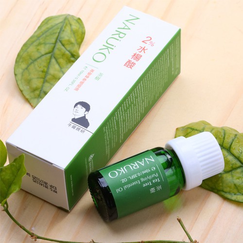 Serum ngăn ngừa và làm giảm mụn viêm, sưng tấy Naruko trà tràm Tea Tree Purifying Essential Oil 10ml (Bản Đài)