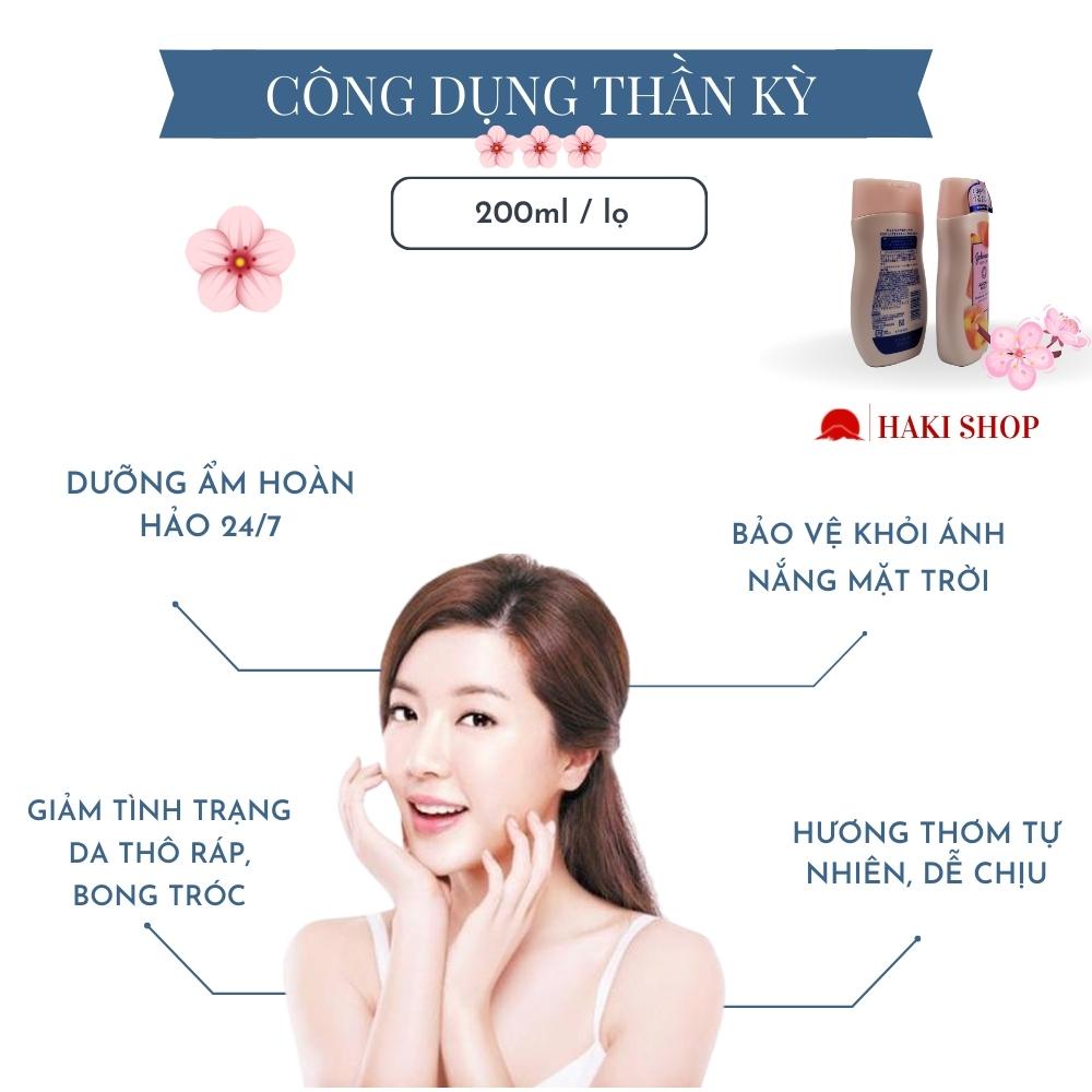Sữa dưỡng thể dưỡng ẩm toàn thân jonhson body care Aroma milk Nhật bản 200ml