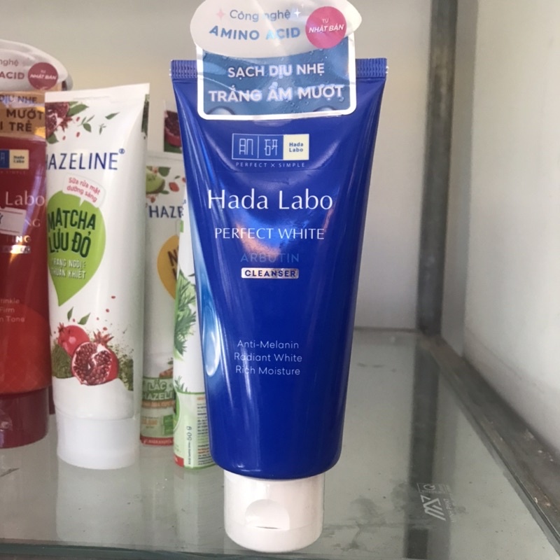Kem rửa mặt dưỡng trắng Hada Labo Perfect White 80g