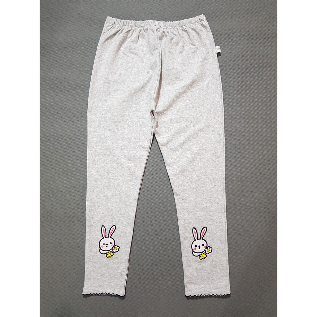 quần legging dài bé gái thêu 2 bướm xinh size đại