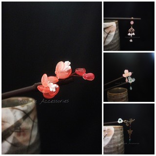 Trâm cài tóc gỗ cổ phong nhiều kiểu dáng đẹp