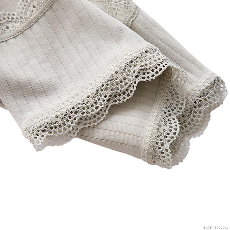 Quần lót cotton phối ren gợi cảm cho nữ