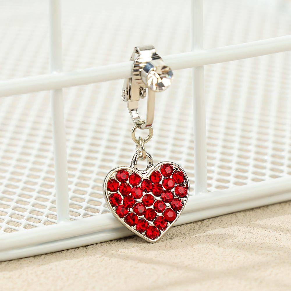 Khuyên Xỏ Rốn Giả Xỏ Lỗ Dạng Kẹp Cho Nữ