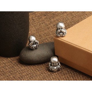 Charm phụ kiện Ba Không Bạc Thái