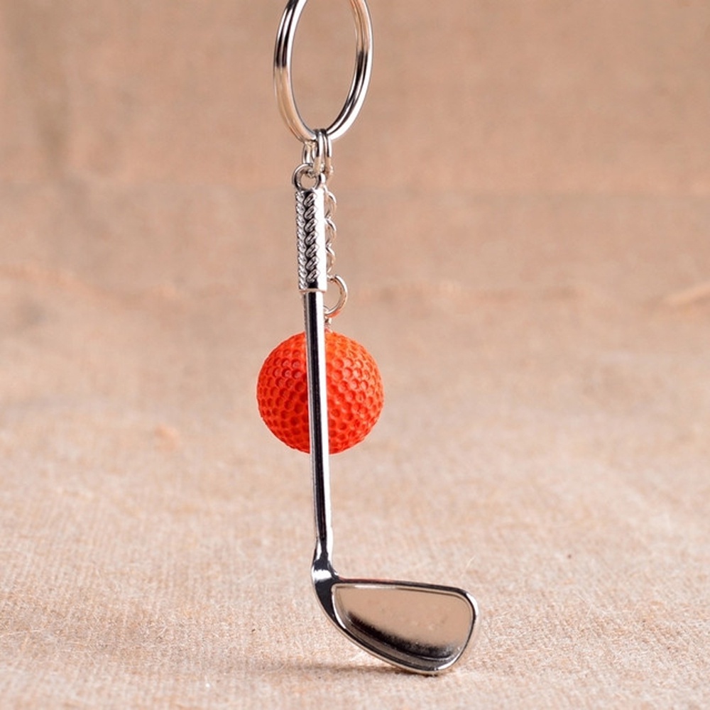 Móc khóa hình gậy đánh golf mini AVALENTINE bằng kim loại sáng tạo dành cho nữ