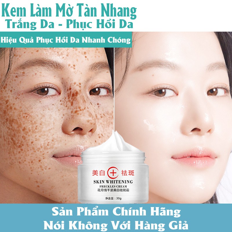 Kem Face Pháp HYQING, kem dưỡng trắng da ngăn ngừa mụn-thâm-nám-tàn nhang, Giúp da mềm mịn và căng bóng Không Bết Rít, Không Gây Kích Ứng, Giúp Dưỡng Trắng Da Từ Sâu Bên Trong