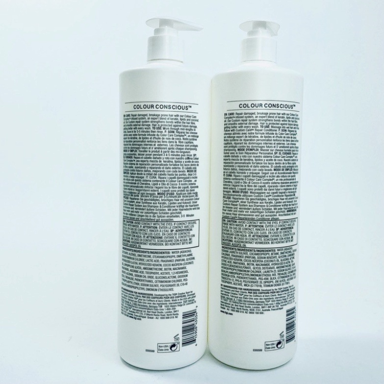 CẶP DẦU GỘI PHỤC HỒI TIGI COPYRIGHT REPAIR 970ML - PHỤC HỒI TÓC NHUỘM, TÓC HƯ TỔN DO HÓA CHẤT GX05