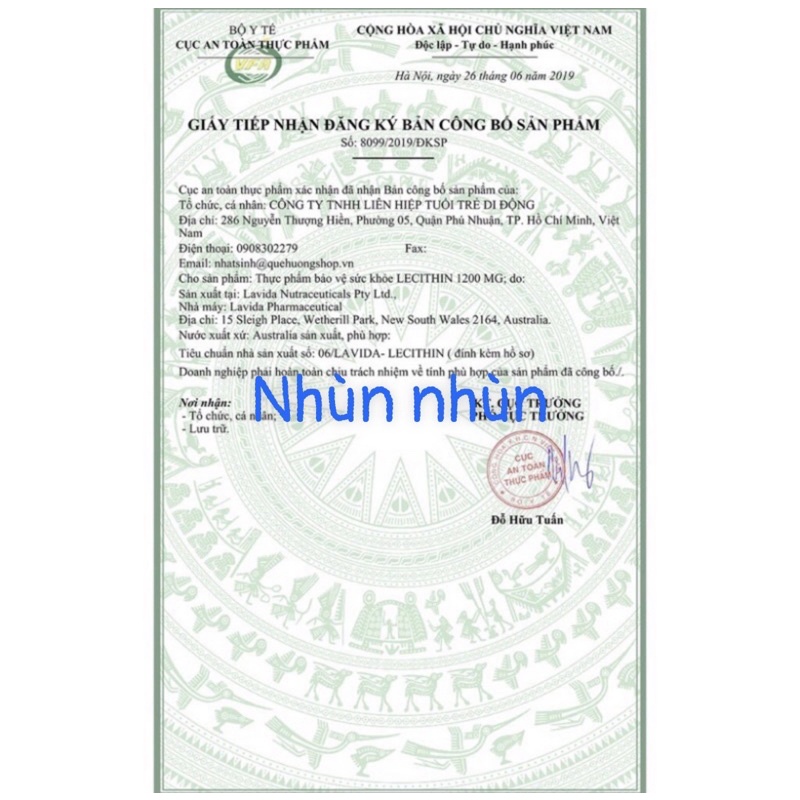 {Hà nam/Date mơis}Mầm đậu nành Super Lecithin 1200mg  - Tinh chất mầm đậu nành Heathy care Super Lecithin