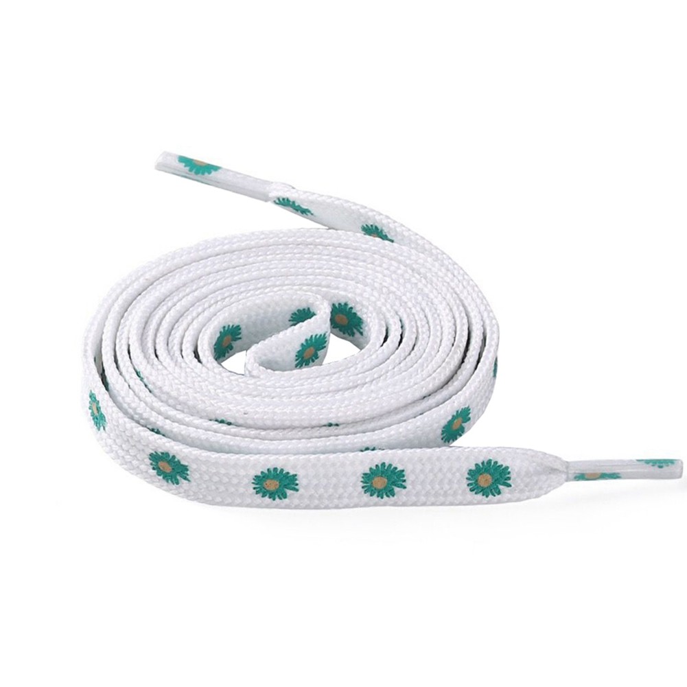 Dây Giày In Hoa Cúc Bằng Polyester Thời Trang Cho Nữ 120cm