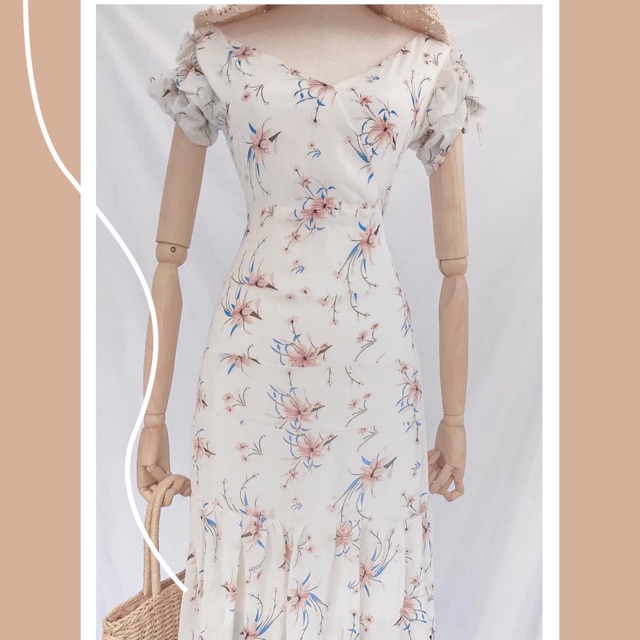 Đầm hoa - Lolly Midi Dress | BigBuy360 - bigbuy360.vn