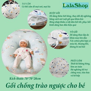 Gối chống trào ngược cho bé nhãn hiệu