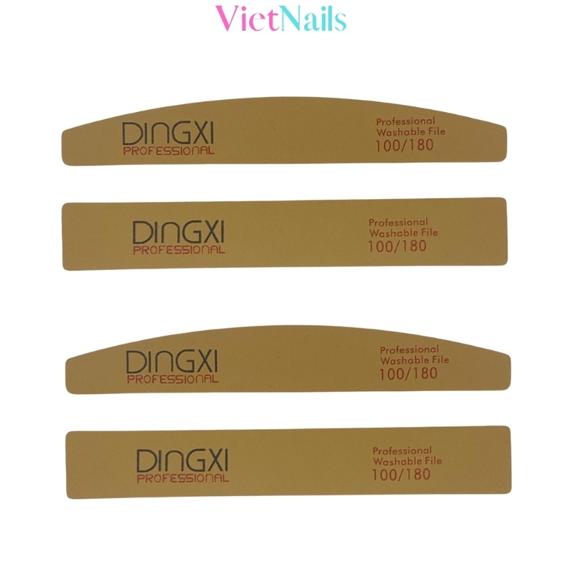 Dũa Móng Nail - Dũa Da Bò - Dũa Móng Tay DINGXI Cao Cấp Dài 178mm