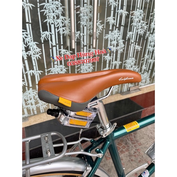 Xe Đạp California City 350 Full Nhôm Mẫu Mới 2022- Gourp Shimano 24 Tốc Độ