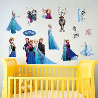 Sticker dán tường - Công chúa Elsa