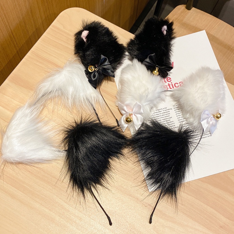 Băng Đô Hình Tai Mèo Dễ Thương Phong Cách Hàn Quốc