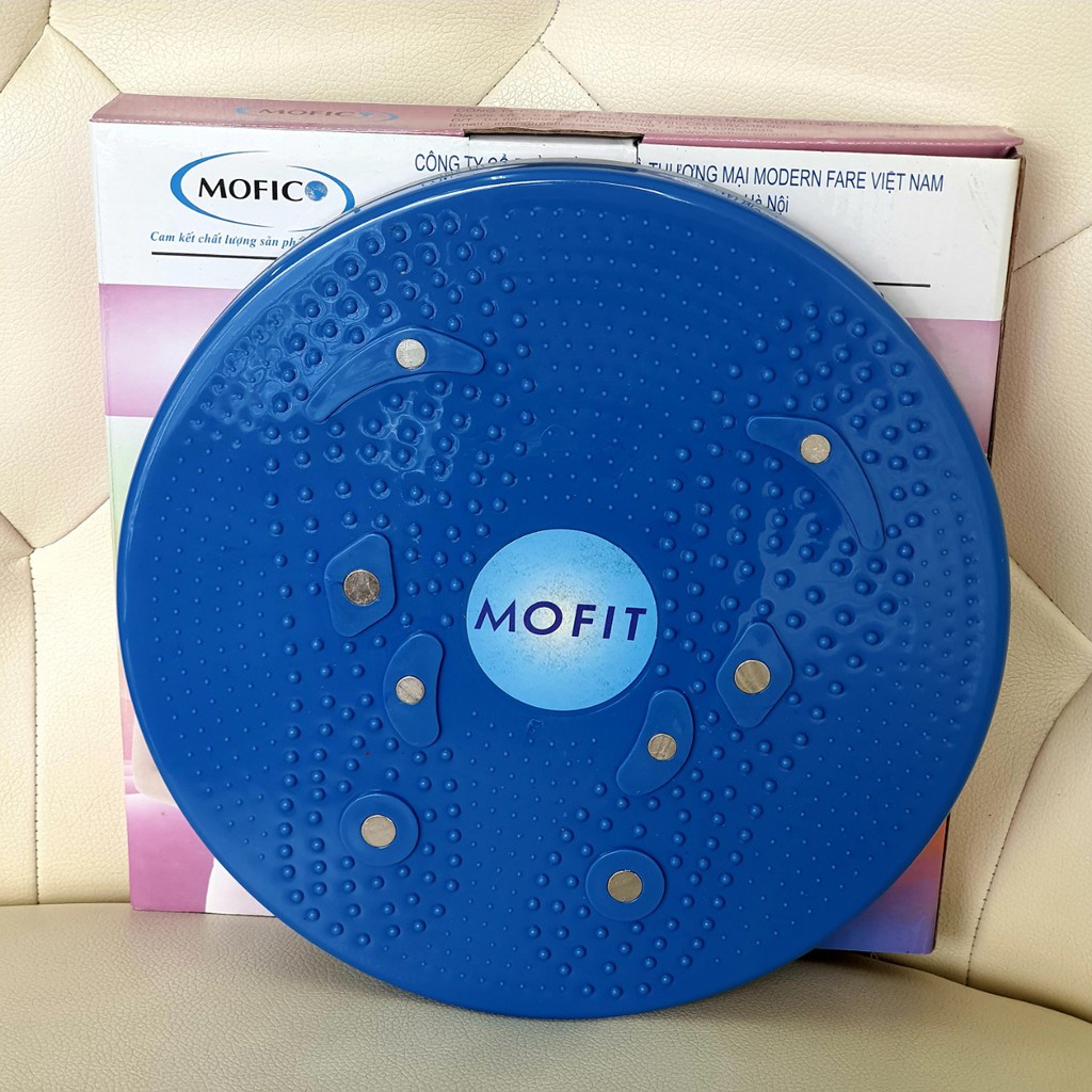 Đĩa xoay eo tập thể dục MOFIT tập luyện eo thon giảm cân tại nhà, tác dụng massage chân
