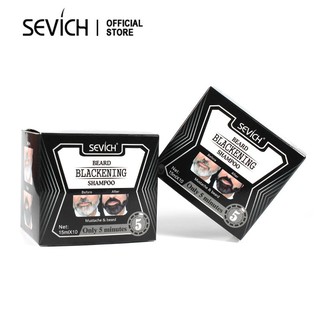 Dầu gội nhuộm râu SEVICH Beard Blackening - Đen (5 chiếc)