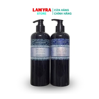Cặp Gội Xả Collagen Phục Hồi Tóc Hischer Argan 1000ml