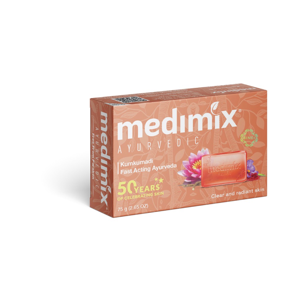 Combo Xà phòng Medimix 18 Thảo Dược - Kumkumadi - Cỏ Hương Bài 75g/bánh