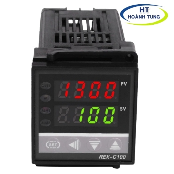 Đồng hồ nhiệt độ RKC-REX-C100 out RELAY hoặc SSR điện áp 220VAC kích thước 48x48 nhiệt độ 400°C, 1300°C