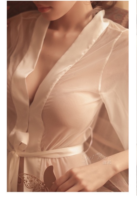 Sx530 áo choàng ngủ sexy - đồ ngủ quyến rũ gợi cảm KELLYWANG | BigBuy360 - bigbuy360.vn