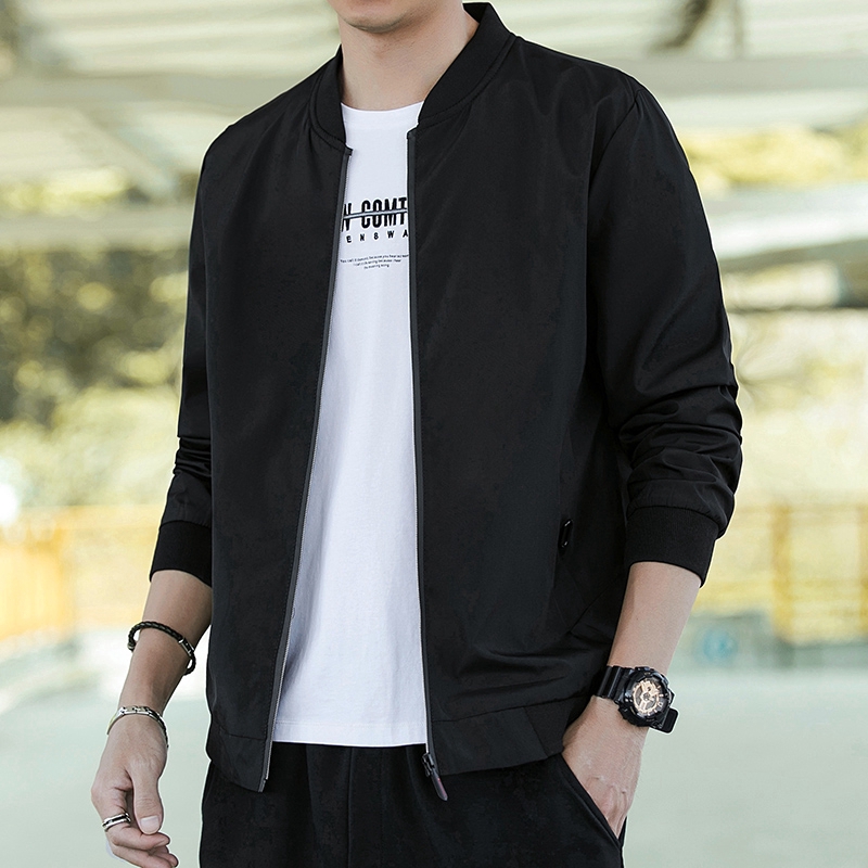 Áo Khoác Bomber Cổ Đứng Cá Tính Cho Nam J198A
