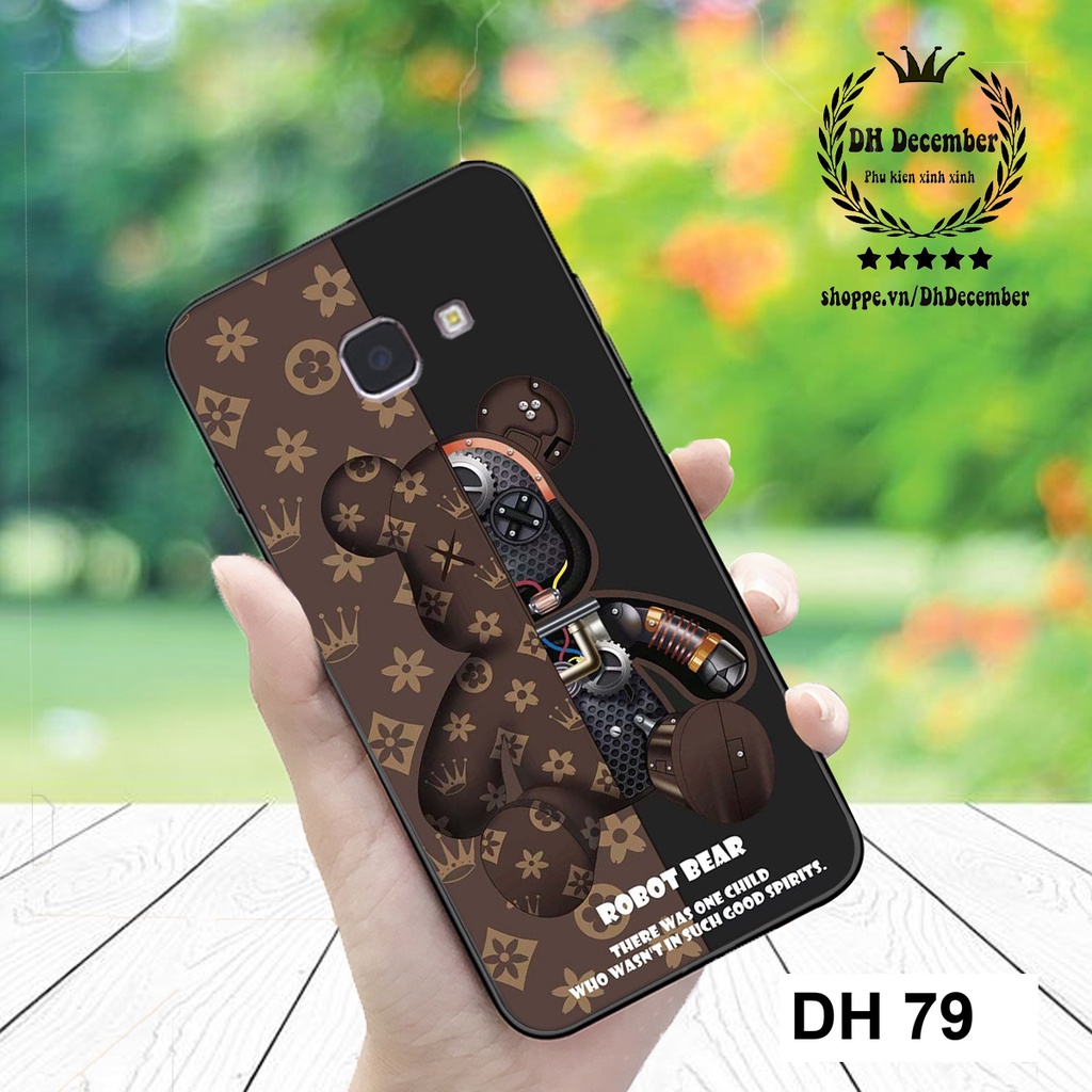 Ốp lưng samsung J5 2015/J5 2016/J5 Pro/J5 Prime in hình 3D GẤU BEER RICK-GẤU ROBOT BEER-ĐẸP