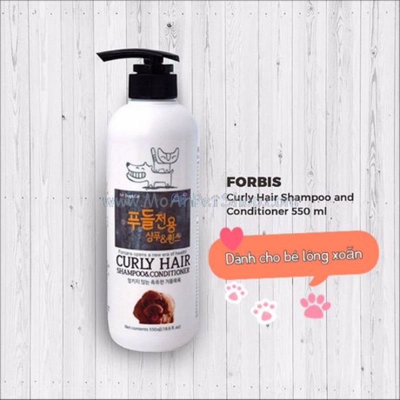 Sữa tắm Hàn Quốc Forbis Forcan cho Poodle