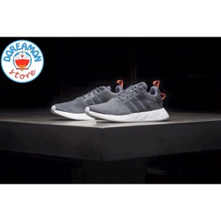 [CÓ SẴN] Adidas NMD R2 Dark Grey (xám đen trắng )