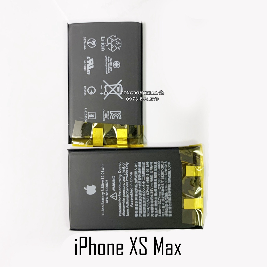 Phôi pin / cell pin iPhone X- XS-XS Max - XR/11 - 11 Pro - 11 Promax - 12/12 Pro/12 Promax