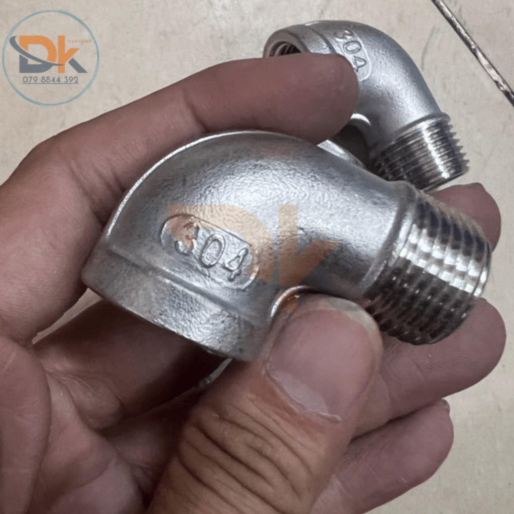 Co ren trong ren ngoài inox – Co điếu inox 304