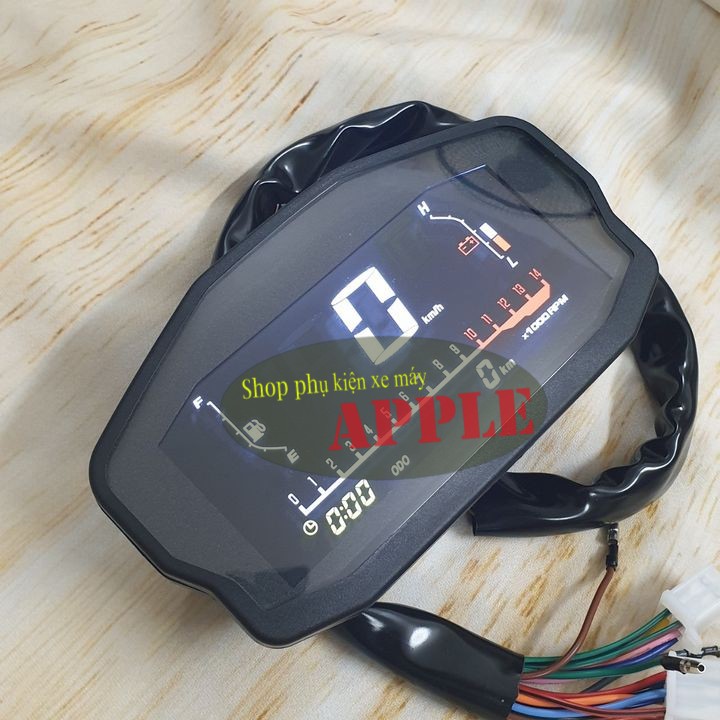 Đồng hồ điện tử DUCATI [MUA HÀNG UY TÍN] - đồng hồ đo tốc độ xe Ducati màn hình LCD siêu chất - A2098