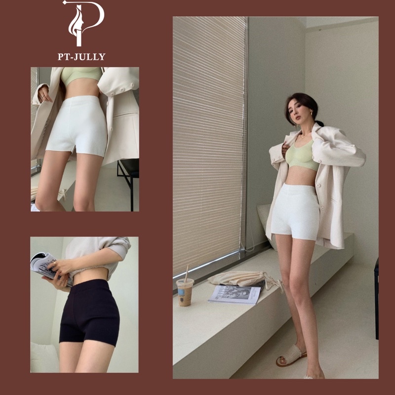 Quần Black Funoff Short - Biker short dáng ngắn nữ mùa hè năng động