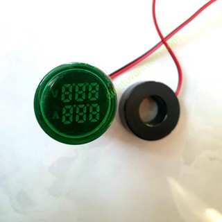 Đèn báo volt và ampe màn hình led