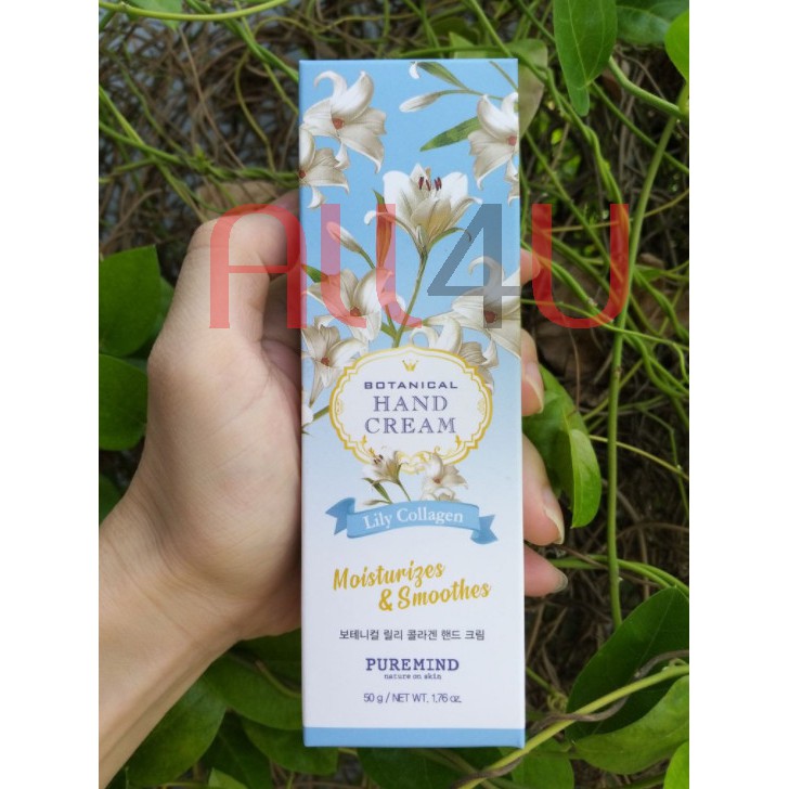 [MEDIHEAL VN PP] PURE MIND Botanical Hand Cream 50gr  - Kem Dưỡng Da Tay Chiết Xuất Từ Thảo Dược Tự Nhiên Puremind