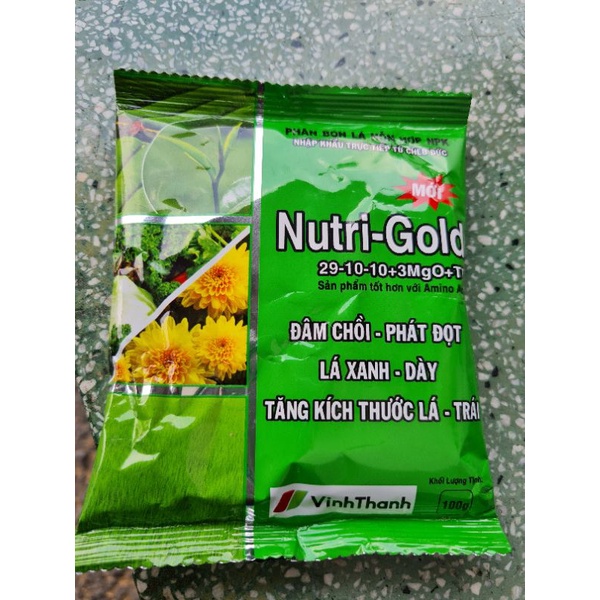 Nutri Gold 29.10.10 siêu xanh cây