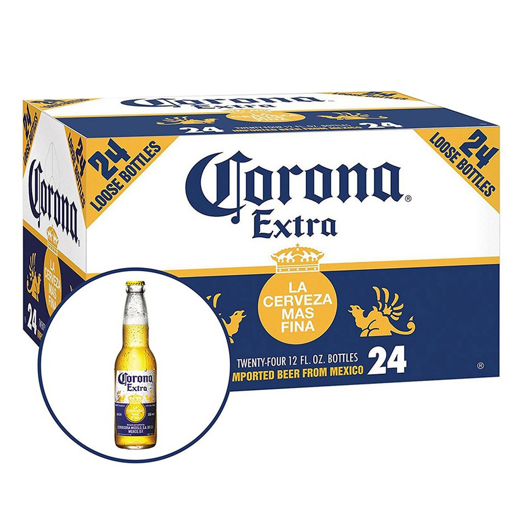 Thùng 24 chai Corona 4.6% (335mlx24)