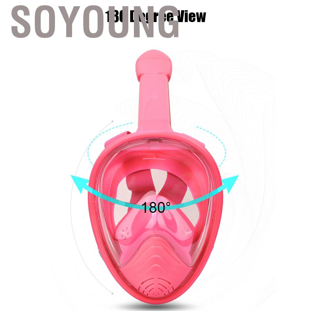 Bộ mặt nạ lặn toàn diện chống nước chống sương mù cho trẻ em | BigBuy360 - bigbuy360.vn