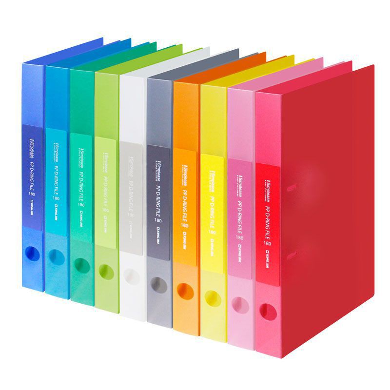 Bìa Còng Nhựa D-Ring A4S 20mm 691TGSV / Bìa Còng Nhựa D-Ring A4S 30mm 692TGSV