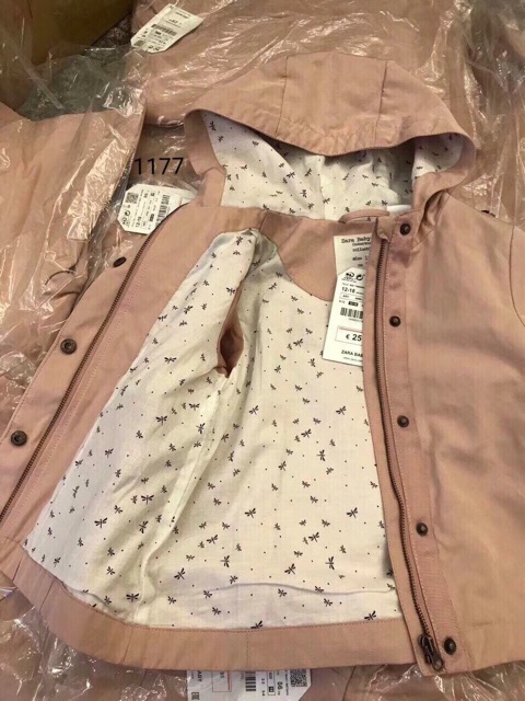 Áo khoác Zara bé gái