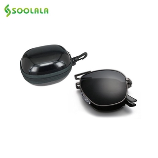 Kính Râm SOOLALA Phân Cực Có Thể Gấp Lại Bỏ Túi Chống Tia Uv400 Thích Hợp Câu Cá Chơi Thời Trang Lái Xe Dành Cho Nam