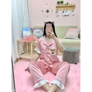 (Bigsize) Đồ bộ Lụa Bèo Tiểu Thư - mẫu mới, sang chảnh, chất mát