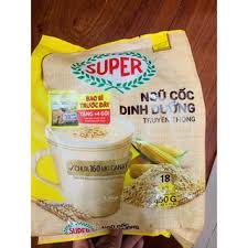 Ngũ cốc dinh dưỡng của singapore, bột ngủ cốc super ít đường 450g (18goi x 25g)